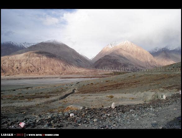 Light and Shadows Play in Nubra Valley
