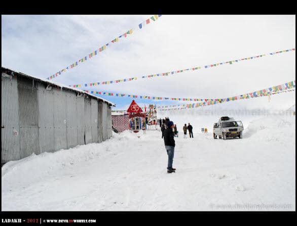 Buried Under Snow - Khardung La Pass