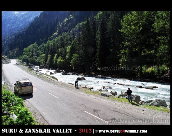 Taking you to Sonamarg aside Sindh River