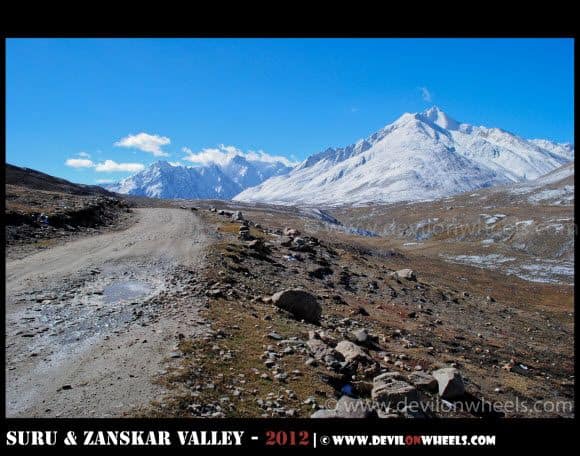 Penzi La Pass on Kargil - Padum Road
