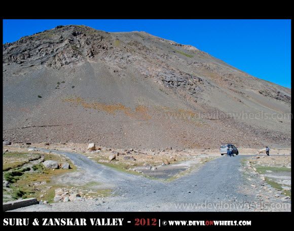 Parted Ways towards Zongkhul Monastery in Zanskar Valley