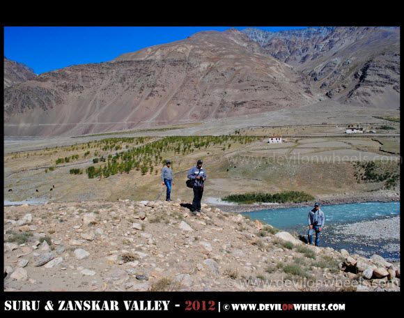 Dheeraj Sharma and Friends in Zanskar Valley