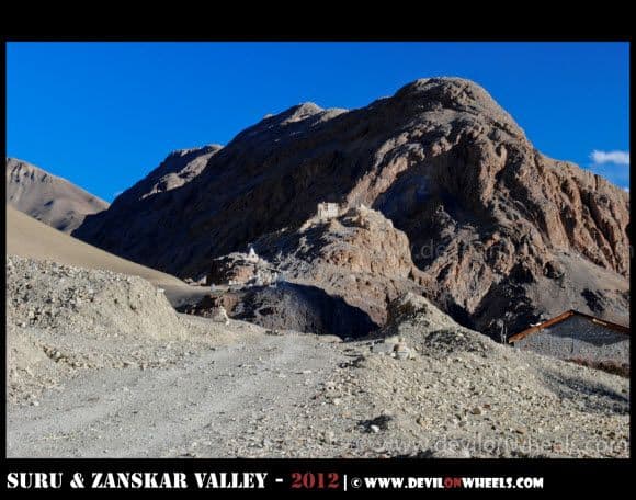 Zangla Fort in Zanskar Valley