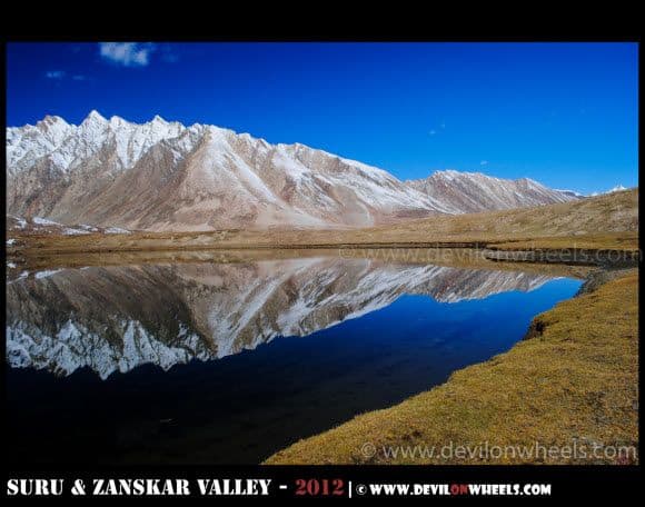 Heavenly Reflections at Stat Tso & Lam Tso Lakes at Penzi La Pass, Zanskar Valley…
