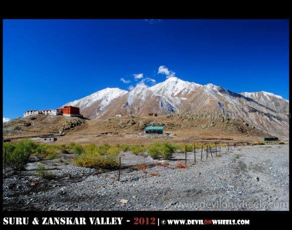 Rangdum Monastery in Suru Valley, Zanskar