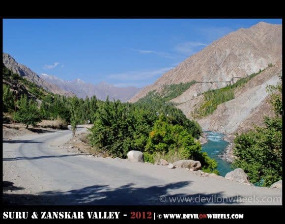 Road to Srinagar from Kargil