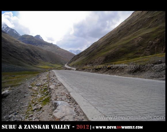 The Paved Path at Zoji La Pass