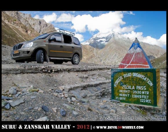 Zoji La Pass on Srinagar - Leh Highway