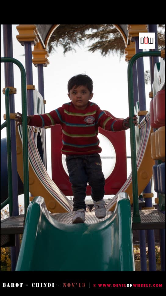 Junior Playing around at Kiarighat