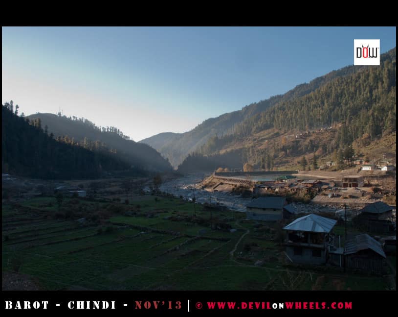 Early Morning Views - Barot Village, Himachal