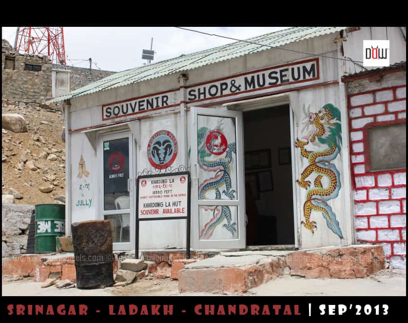 Souvenier Shop and Museum at Khardung La