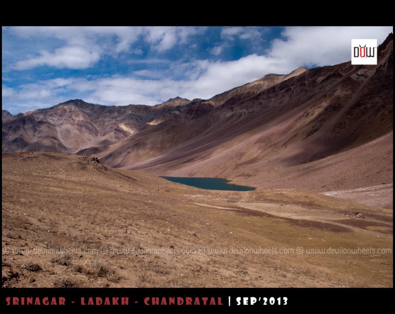 The First Sight... Chandratal Lake