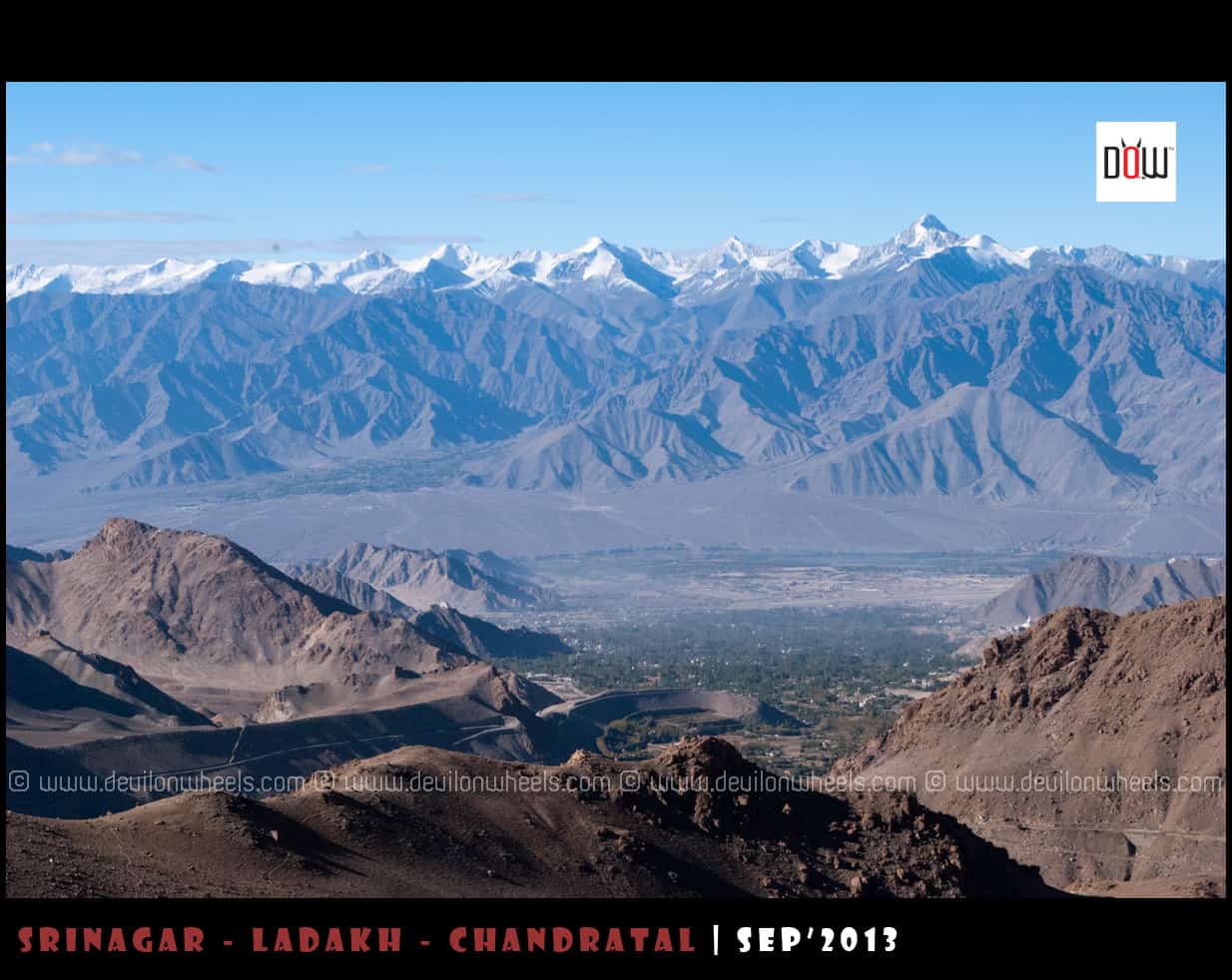 Stok Range, guarding the Heaven called Ladakh