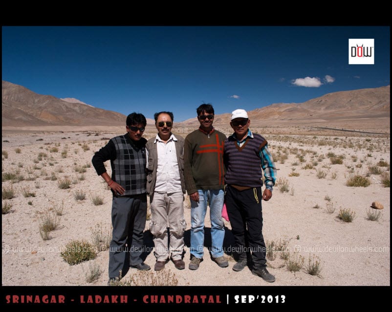 The Fantastic 4 Companions of our Ladakh Trip