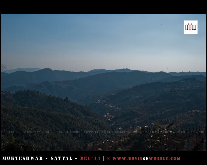 Views of the Valley from Oak Chalet Resort - Mukteshwar