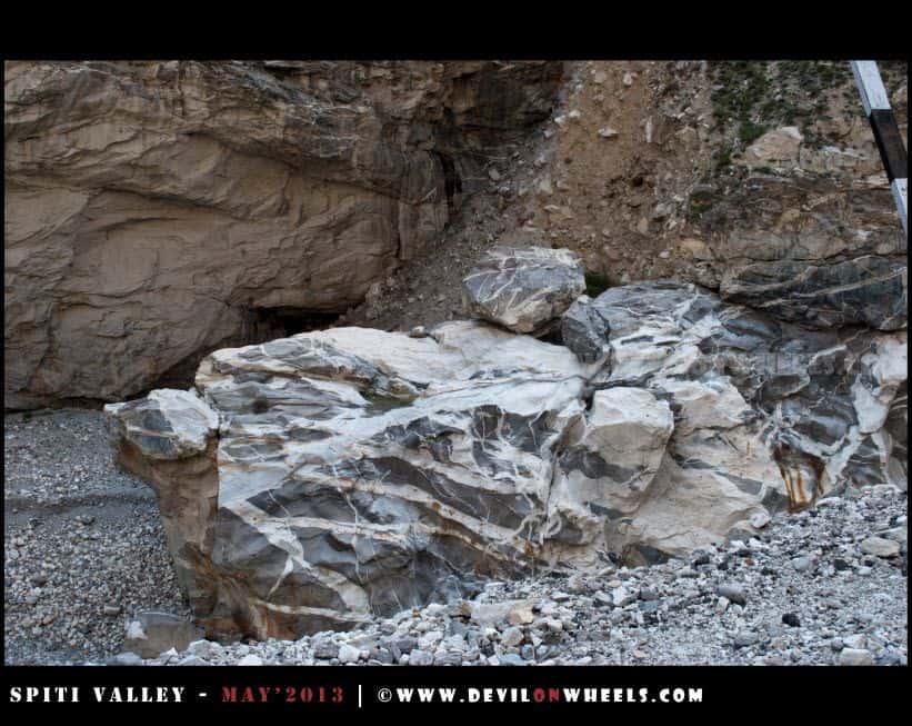 A Turtle Shaped Rock near Khab Bridge