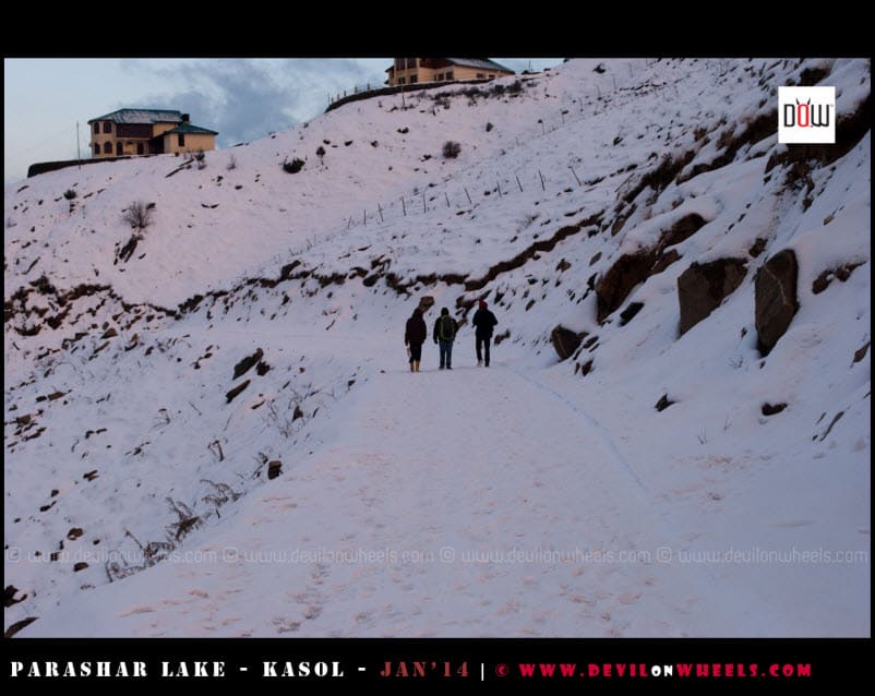 A Snow Filled Walk to Prashar Lake