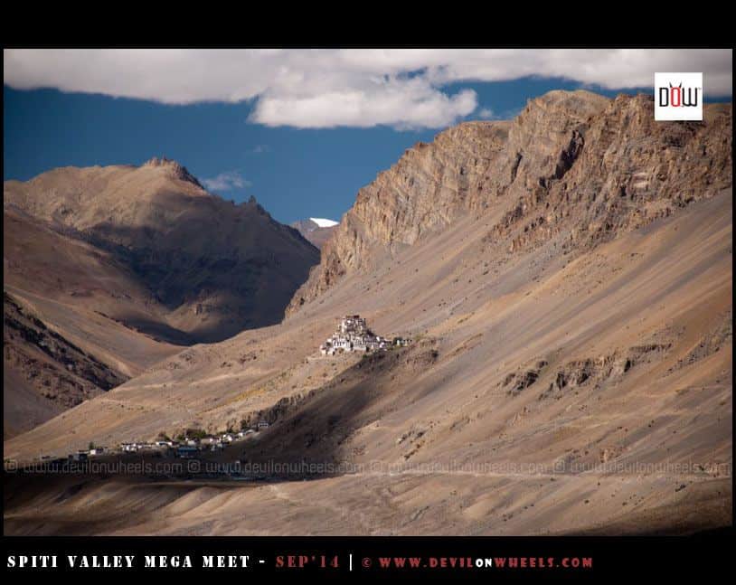 Key Monastery - A Distant View