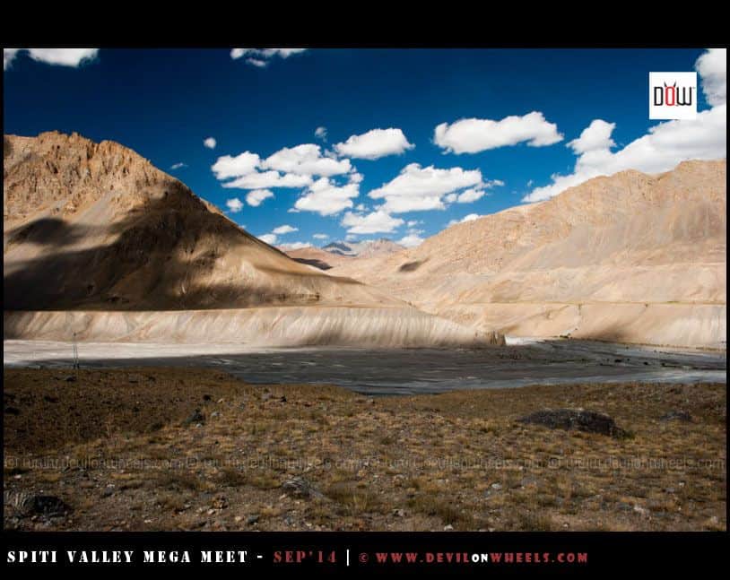 The Sun and Shades in Spiti Valley