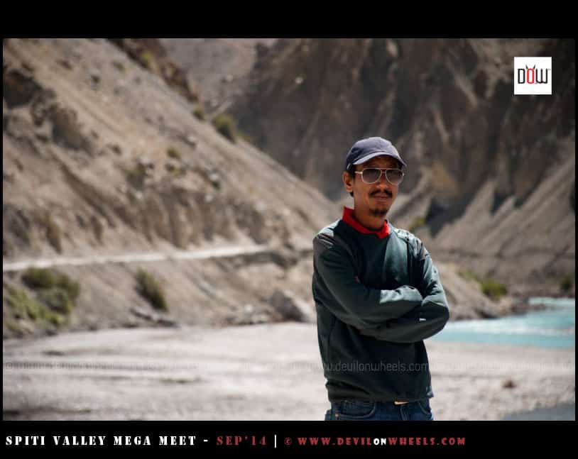 Nawang bhai, who kept with us in all these 6 days of Spiti