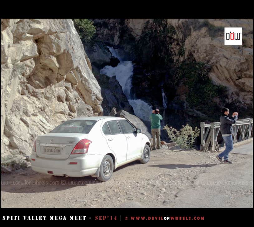 Waterfall or Nalla ahead of Kalpa, whatever you call, was beautiful