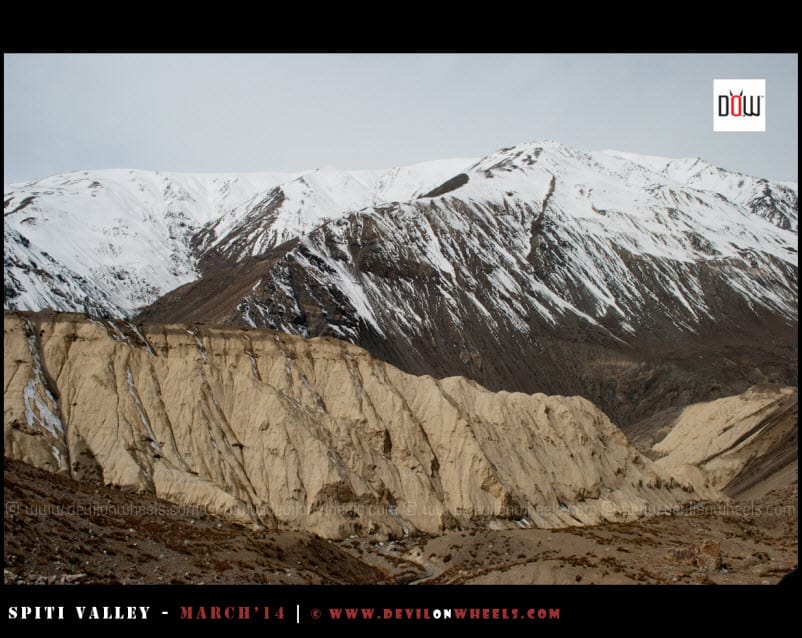 Something similar to moonland of Ladakh but in Spiti