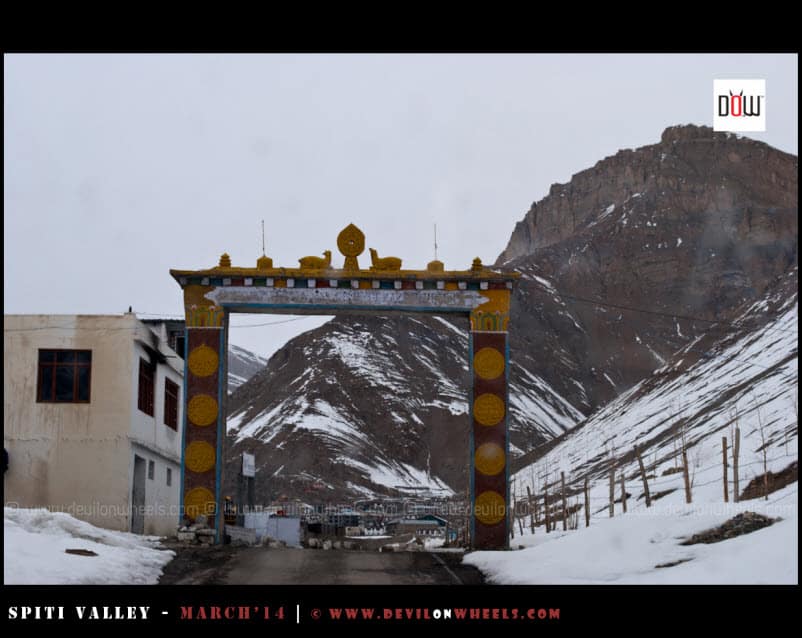 Welcome to Kaza - Spiti Valley