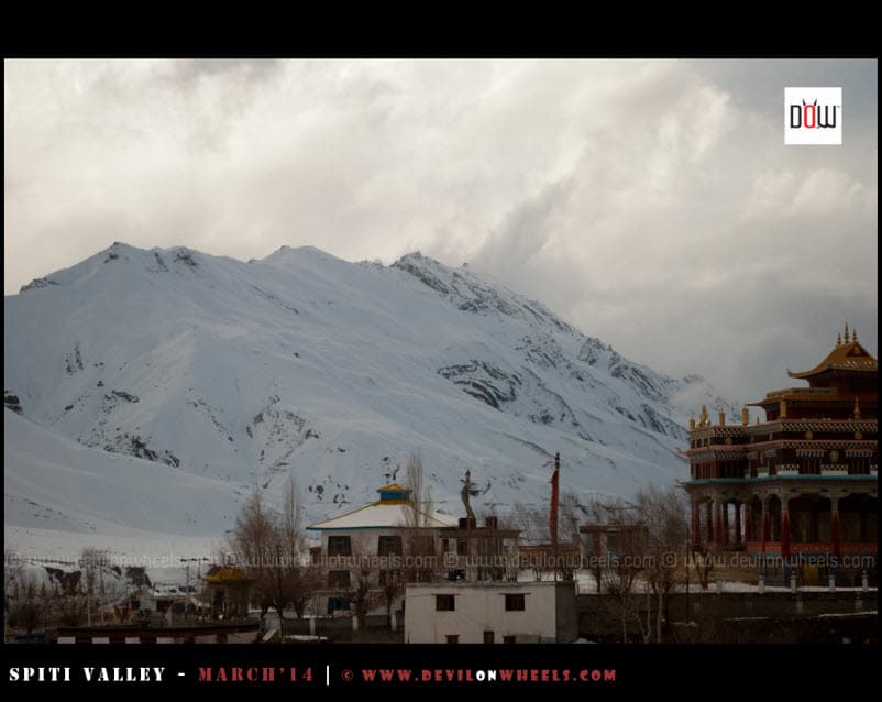 As weather clears up in Kaza in evening