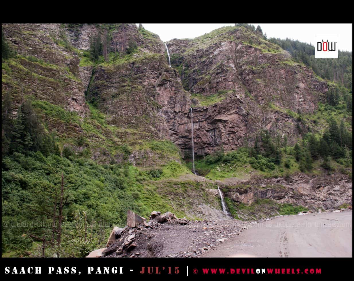 In the land of Waterfalls - Pangi Valley
