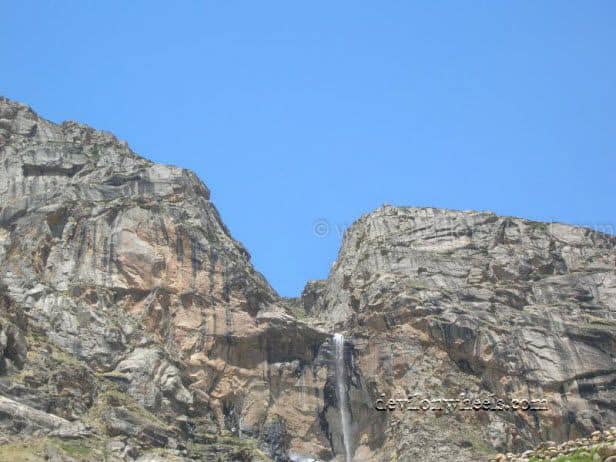 A waterfall at Chattru