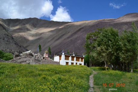 Scenic view at Alchi village